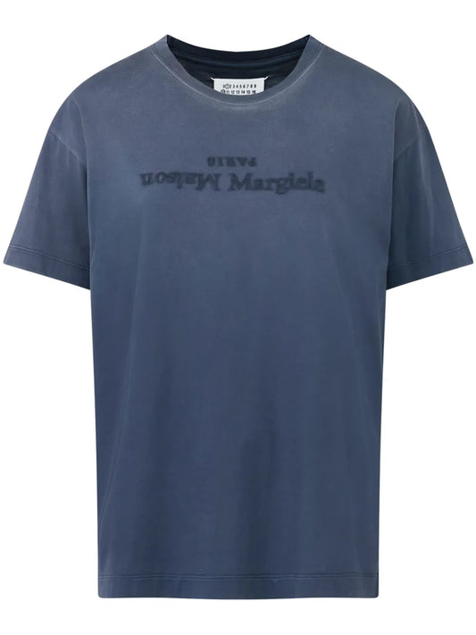 Reverse Logo Cotton T-Shirt