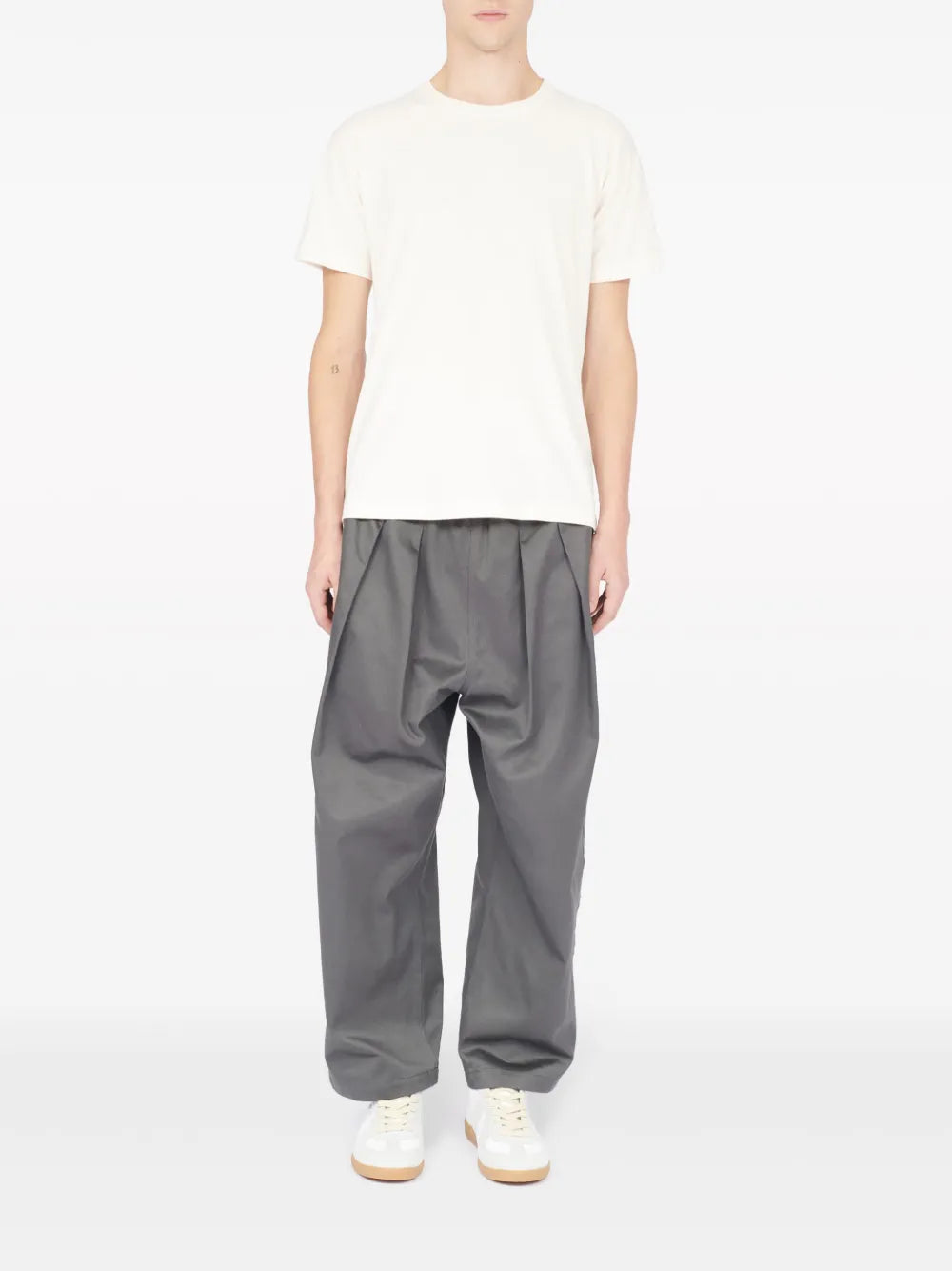 Reverse Logo Cotton T-Shirt