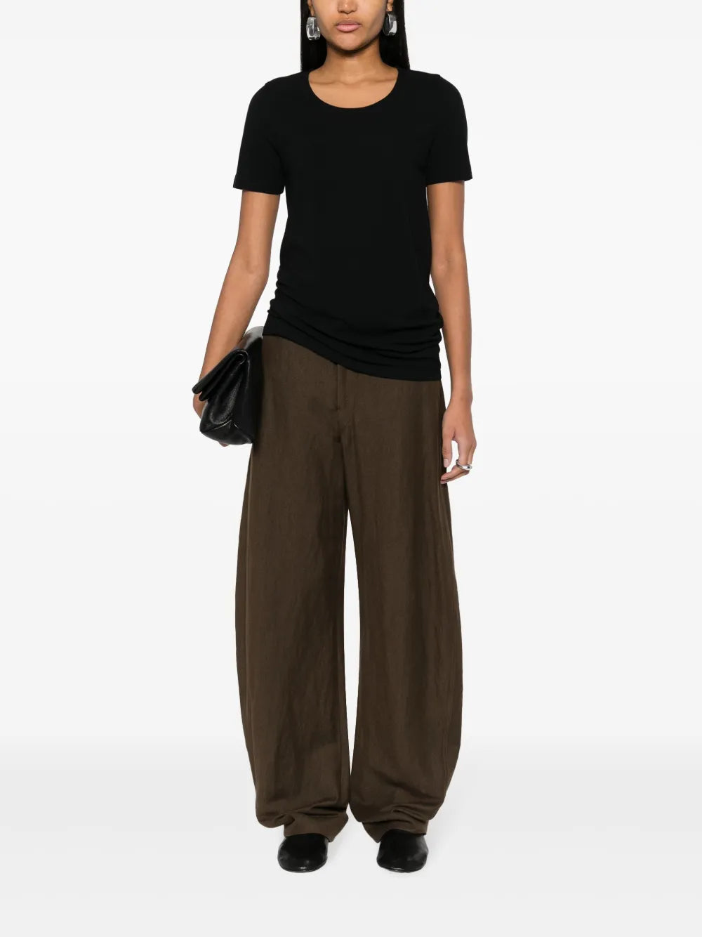 Round-Neck Cotton T-Shirt