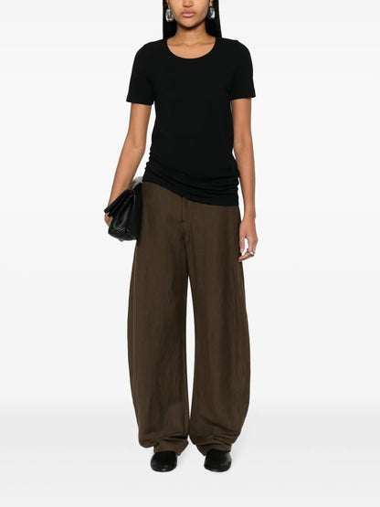 Round-Neck Cotton T-Shirt