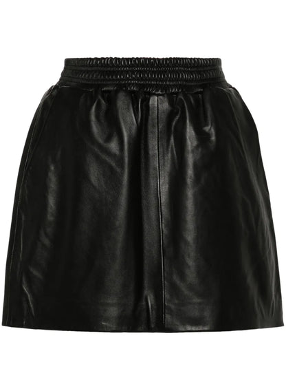 Mare Leather Skirt