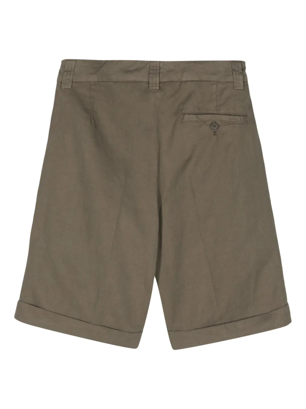 Pleated Chino Shorts