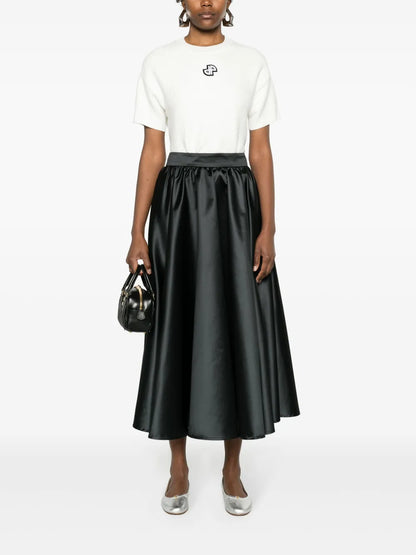 3D-Knit Short-Sleeved Jumper