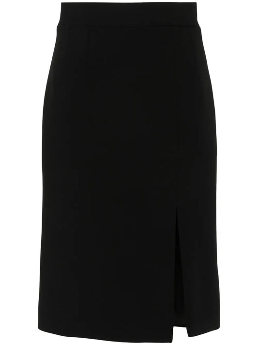 Side-Slit Pencil Skirt
