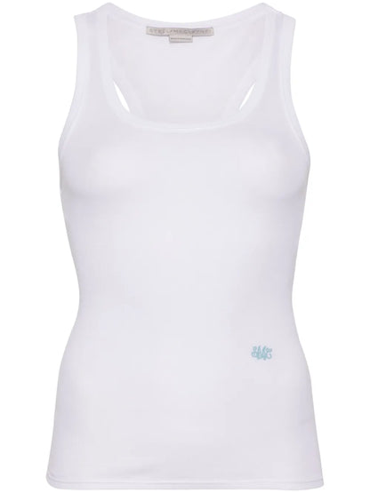 Logo-Embroidered Tank Top