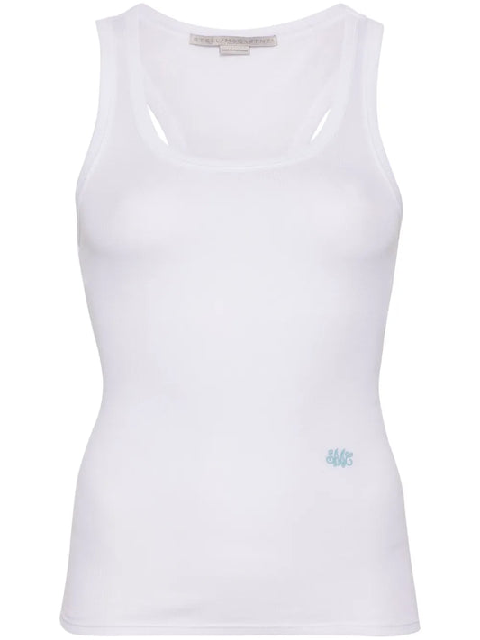 Logo-Embroidered Tank Top