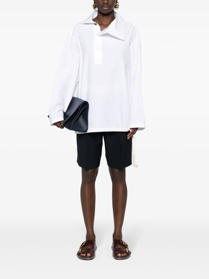 Asymmetric Cotton Shirt