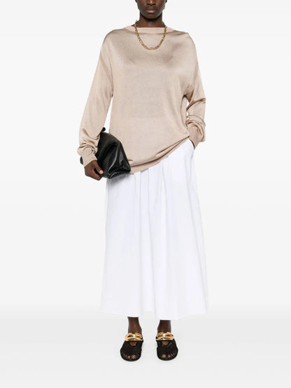Long-Sleeves Cut-Out Jumper