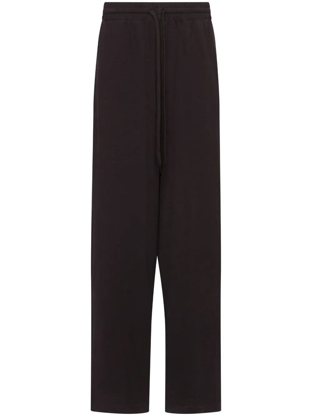 Wide-Leg Cotton Trousers