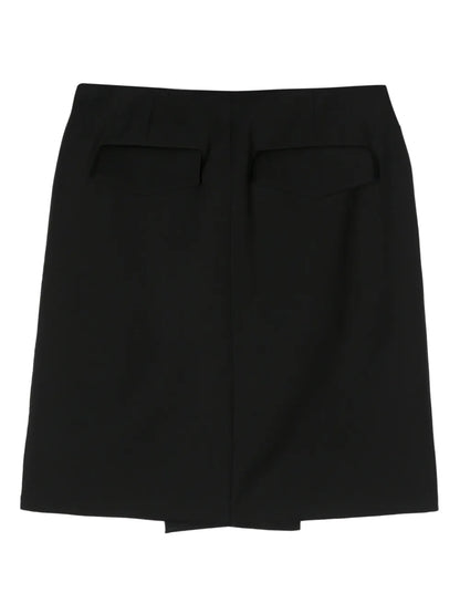 Wrapped Mini Skirt