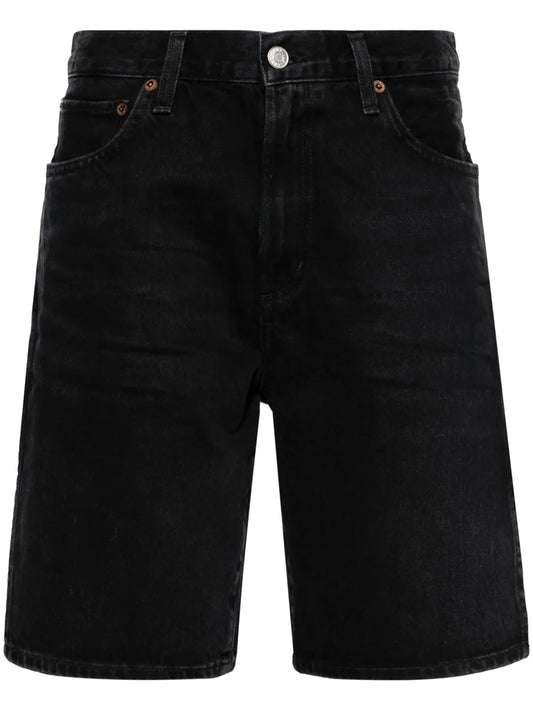 Vida High-Rise Denim Shorts