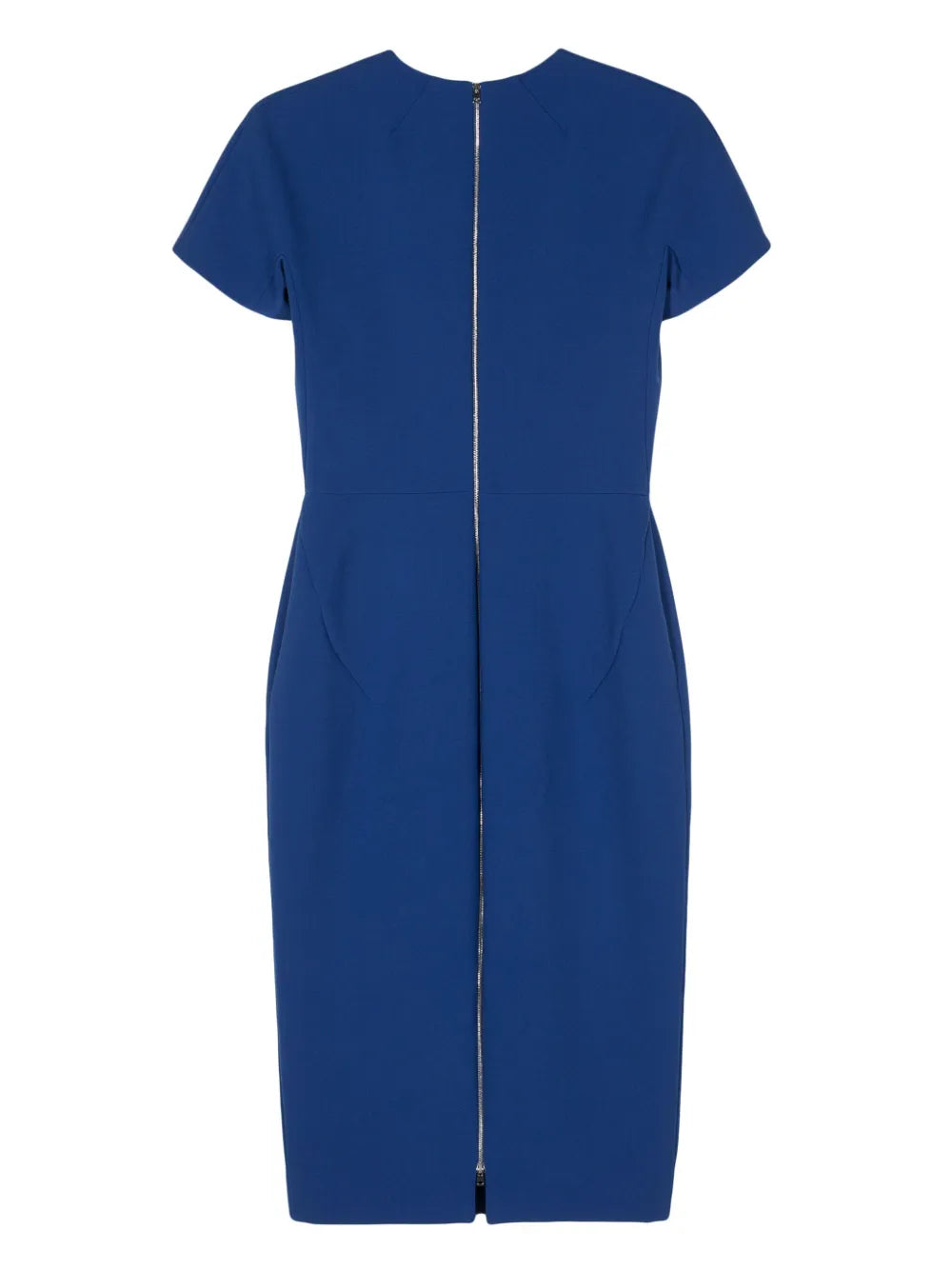 Round-Neck Midi Dress