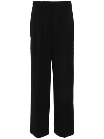 Cady Straight-Leg Trousers