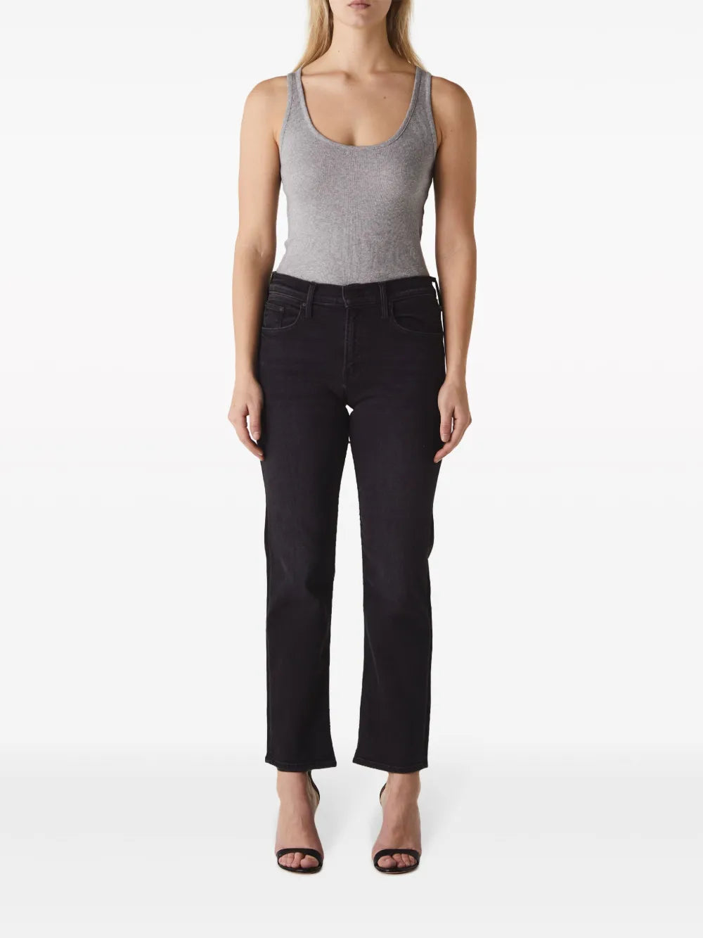 Smarty Pants High-Rise Straight-Leg Jeans