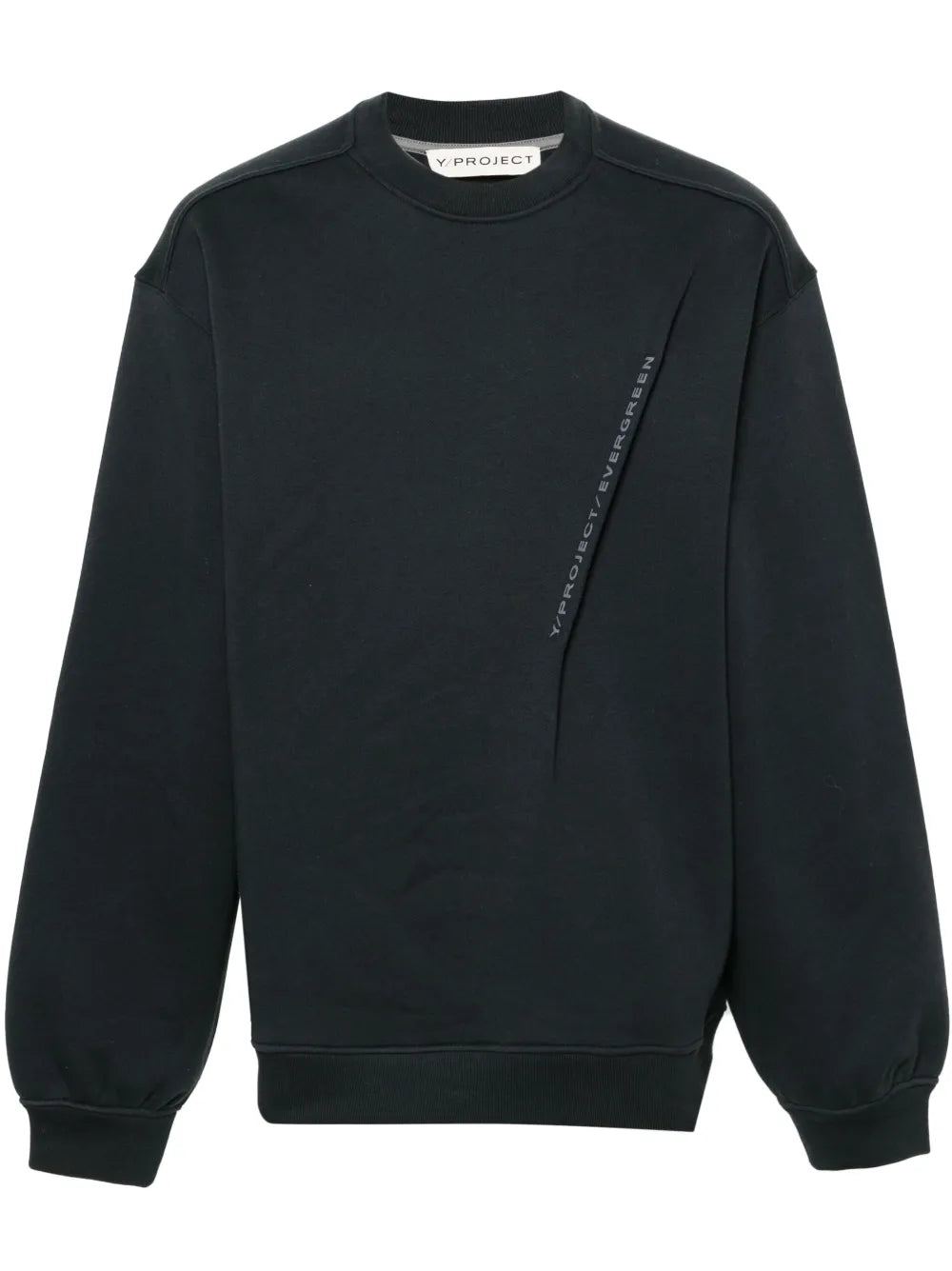 Pinched Logo Cotton Sweatshirt