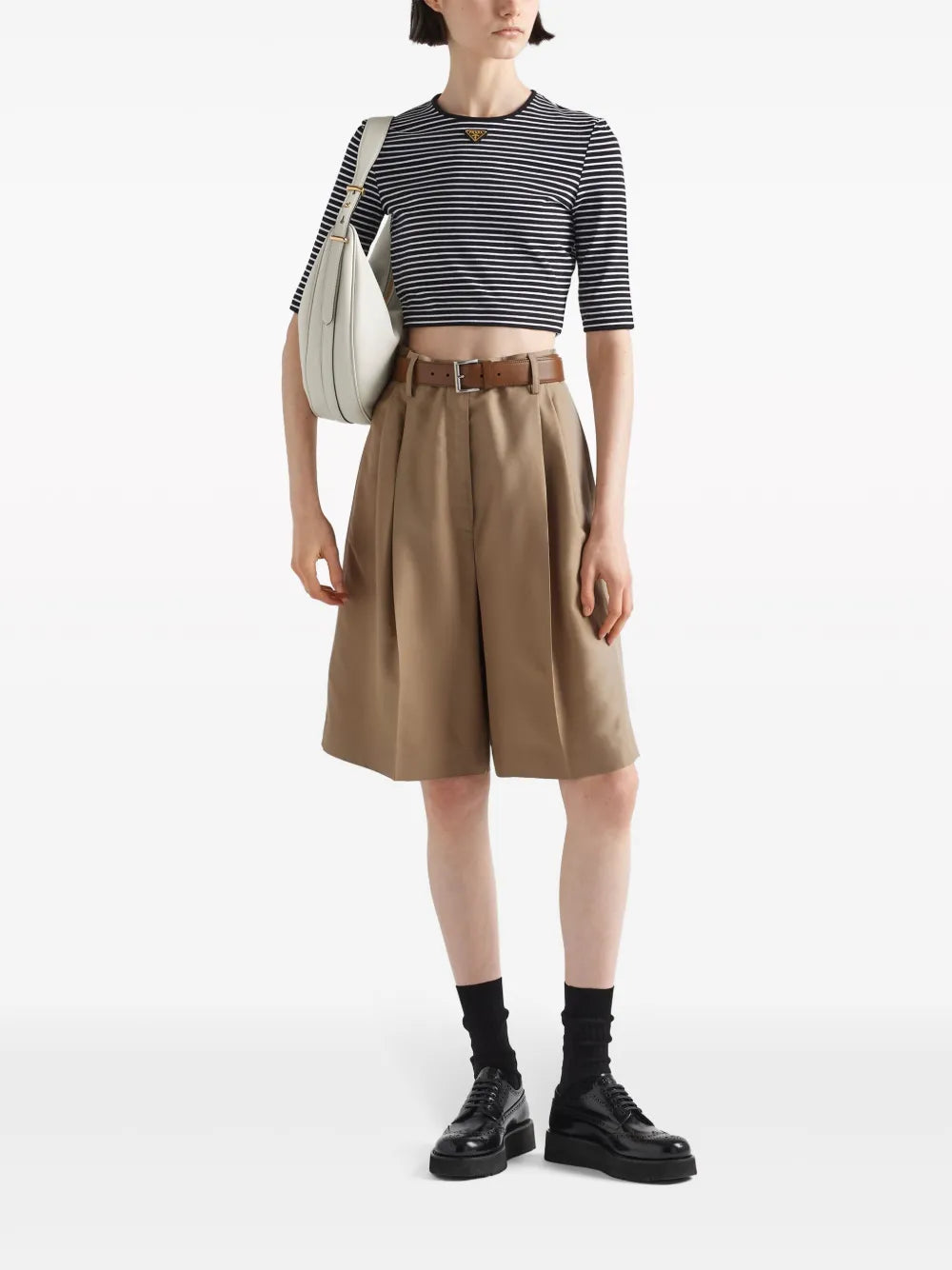 Striped Jersey Top