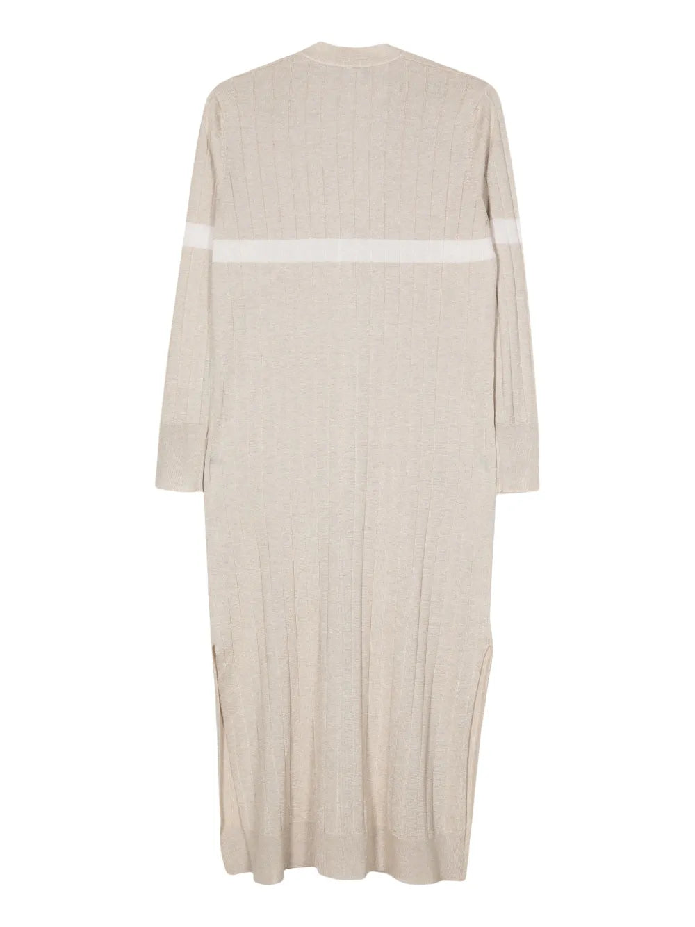 Long Ribbed Cardi Coat