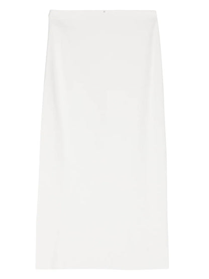 Ribbed-Knit Pencil Skirt