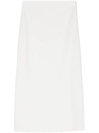 Ribbed-Knit Pencil Skirt