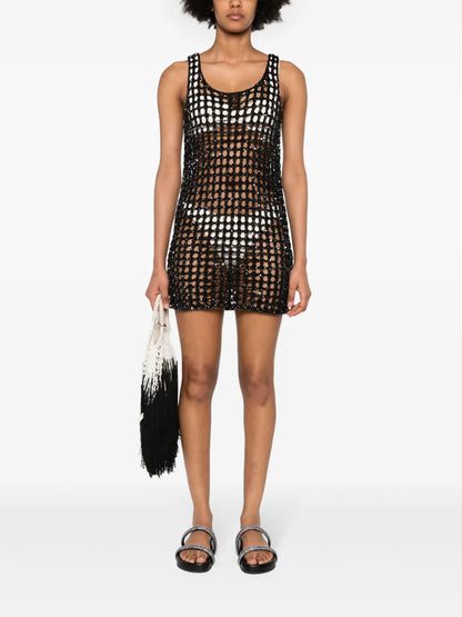 Sequin-Embellished Dress
