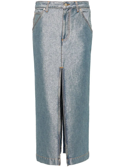 Erika Denim Midi Skirt