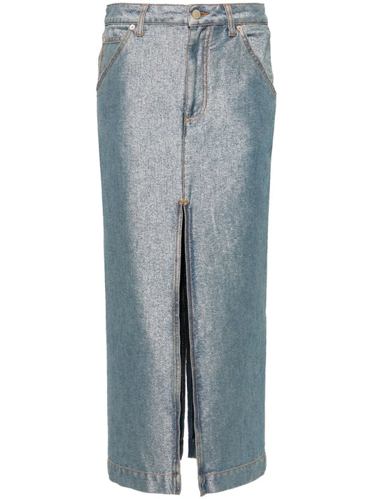Erika Denim Midi Skirt