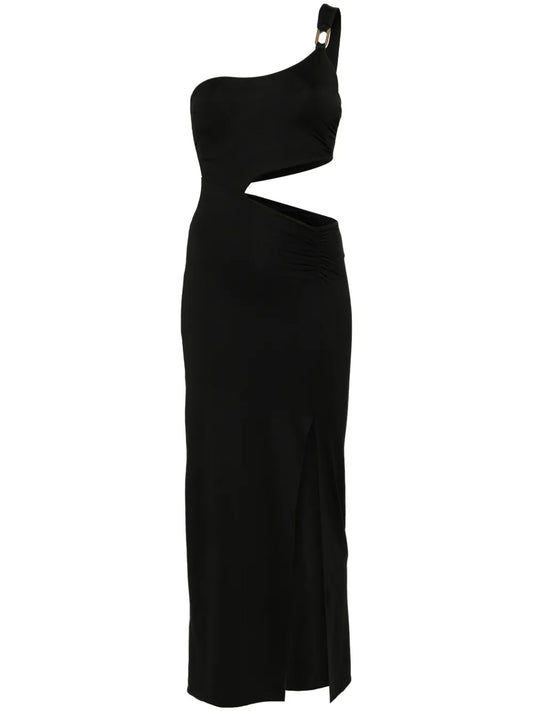 Cut-Out Jersey Maxi Dress