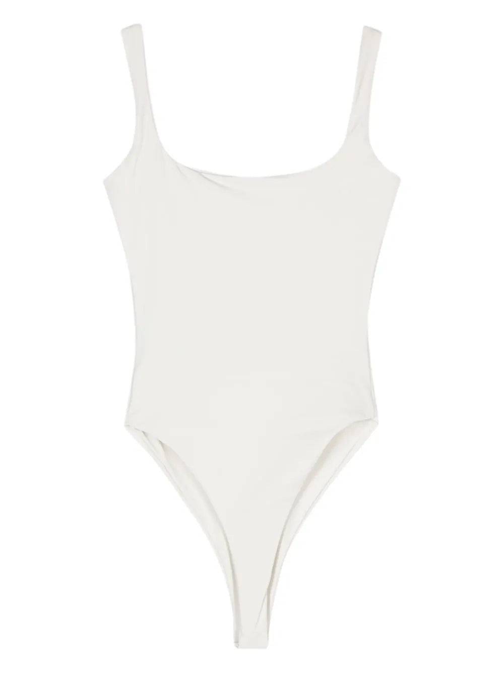 Square-Neck Sleeveless Bodysuit