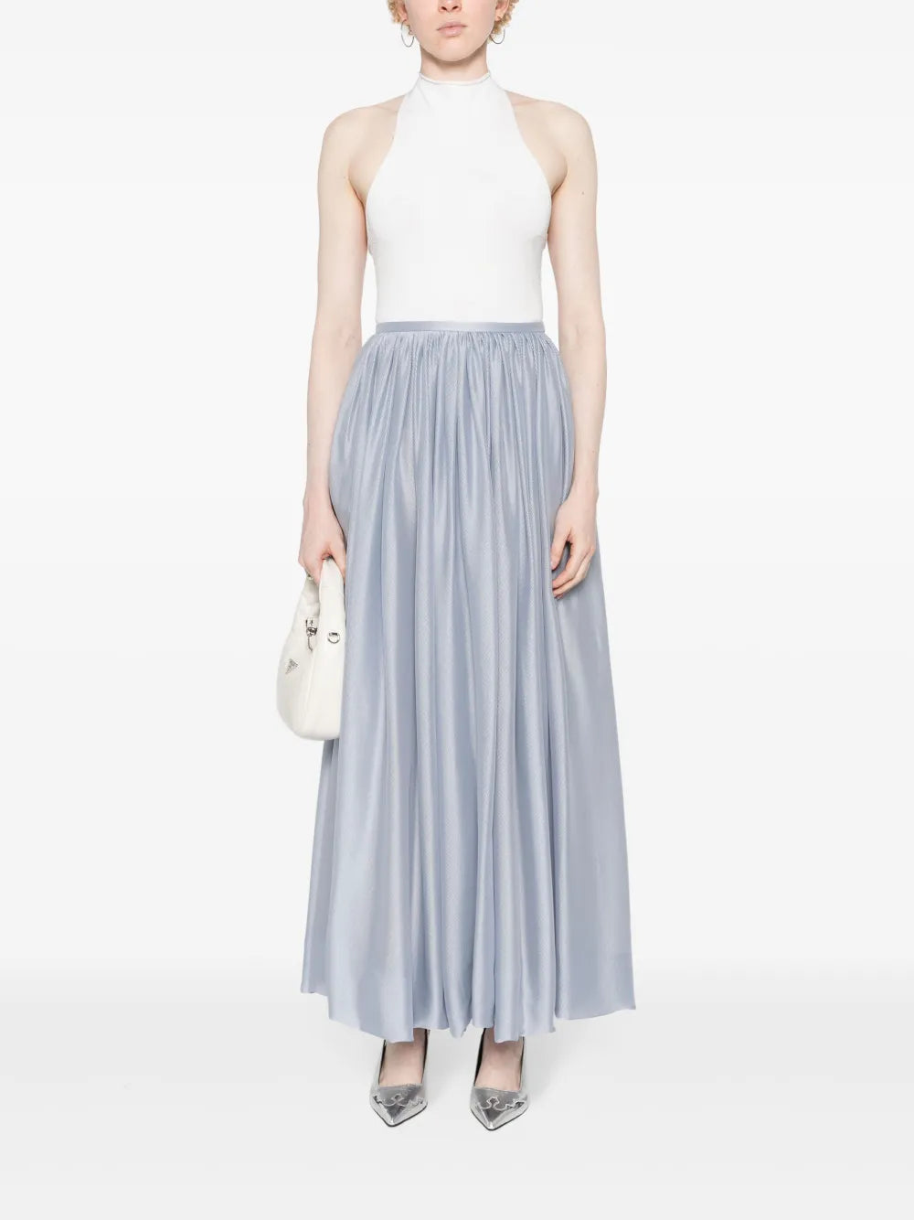 Silk Maxi Skirt