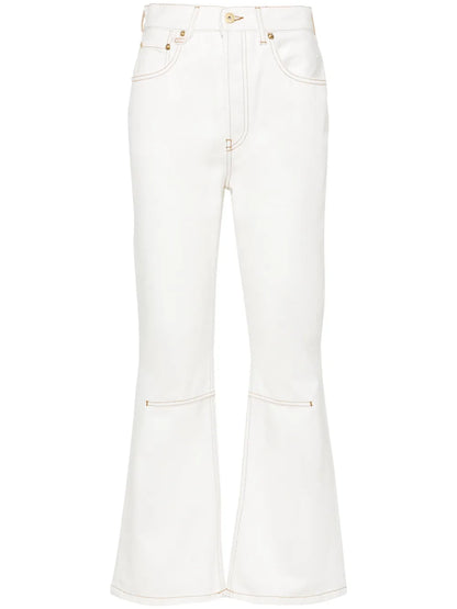 Le De-Nimes Court Cropped Jeans