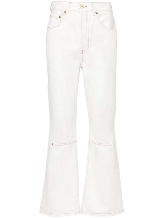 Le De-Nimes Court Cropped Jeans