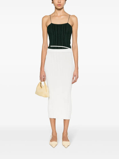 La Jupe Parlu Knitted Midi Skirt