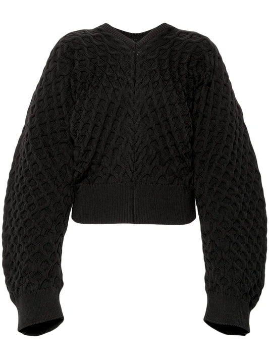 Le Sweater Boule Torsade Jumper