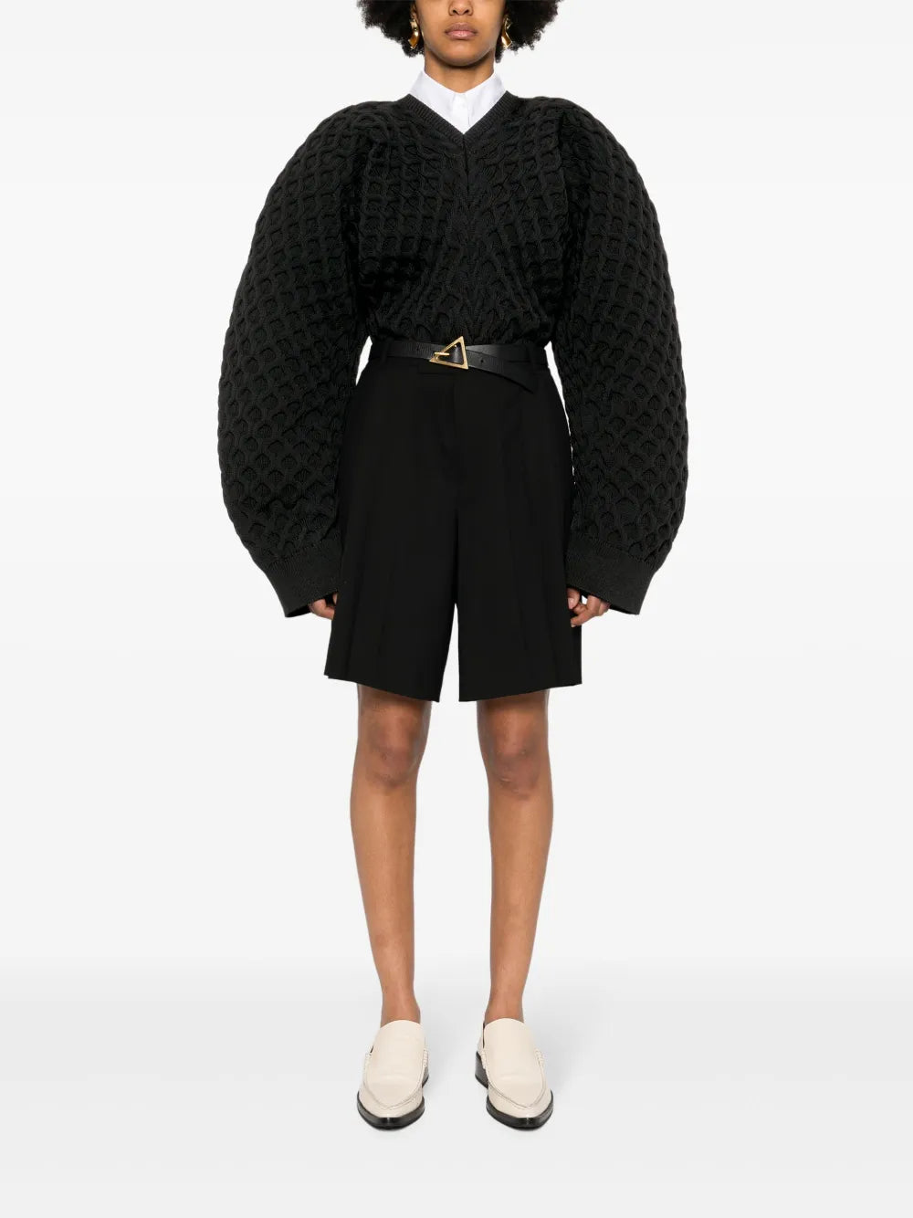 Le Sweater Boule Torsade Jumper