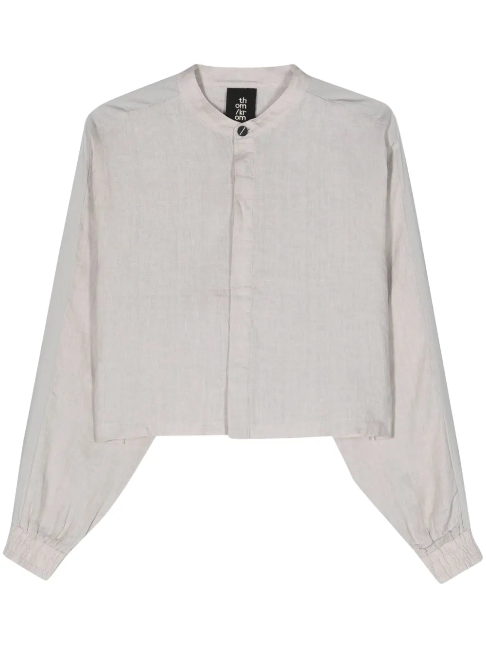 Cropped Linen Shirt
