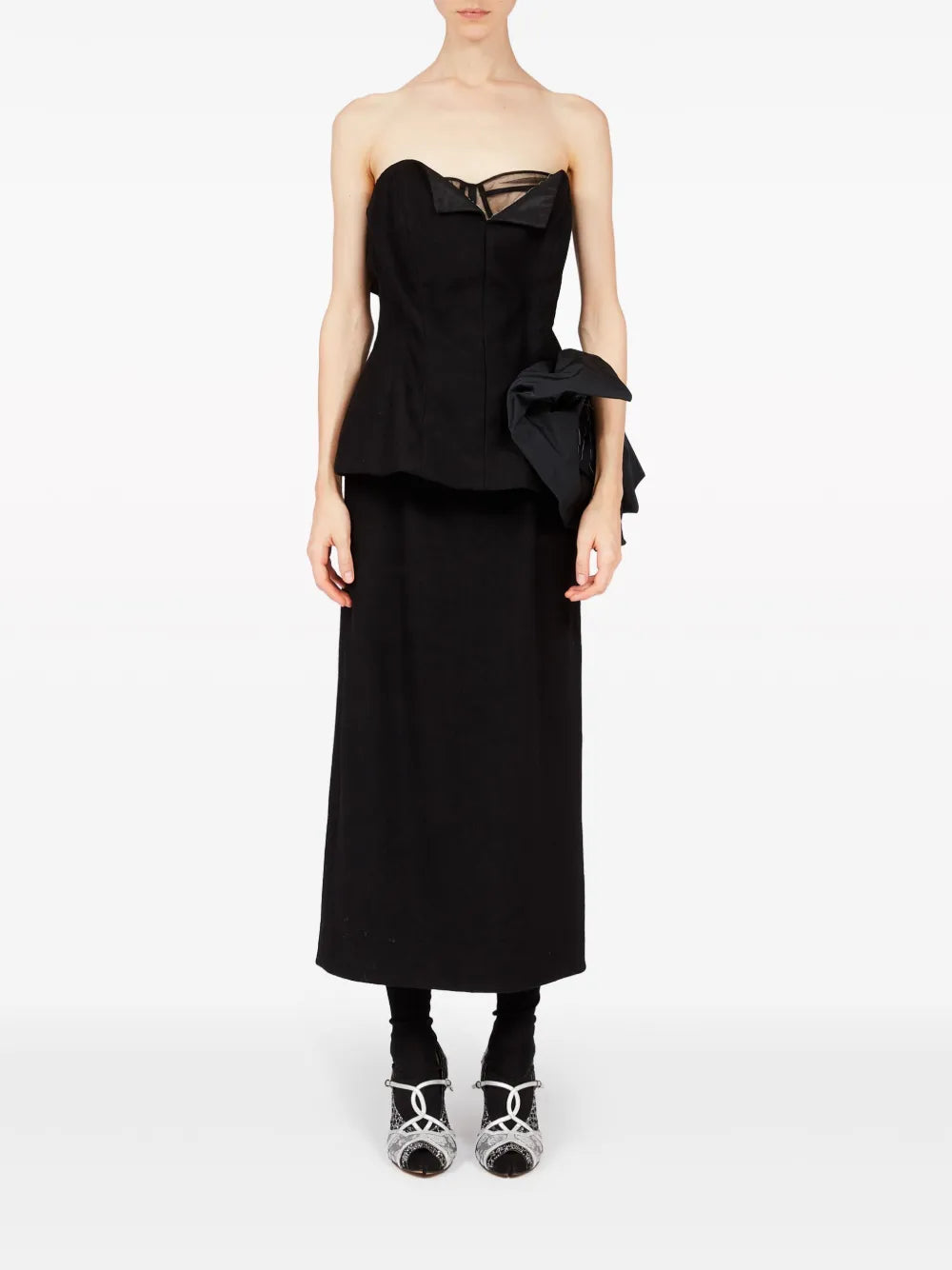 Décortiqué Midi Dress