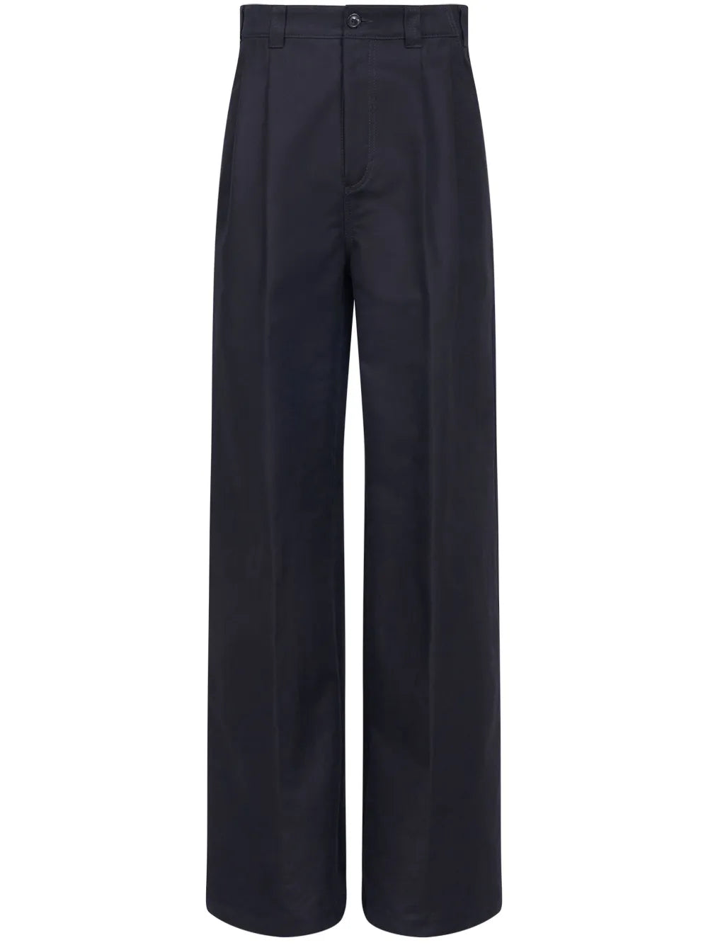 Wide-Leg Tailored Trousers