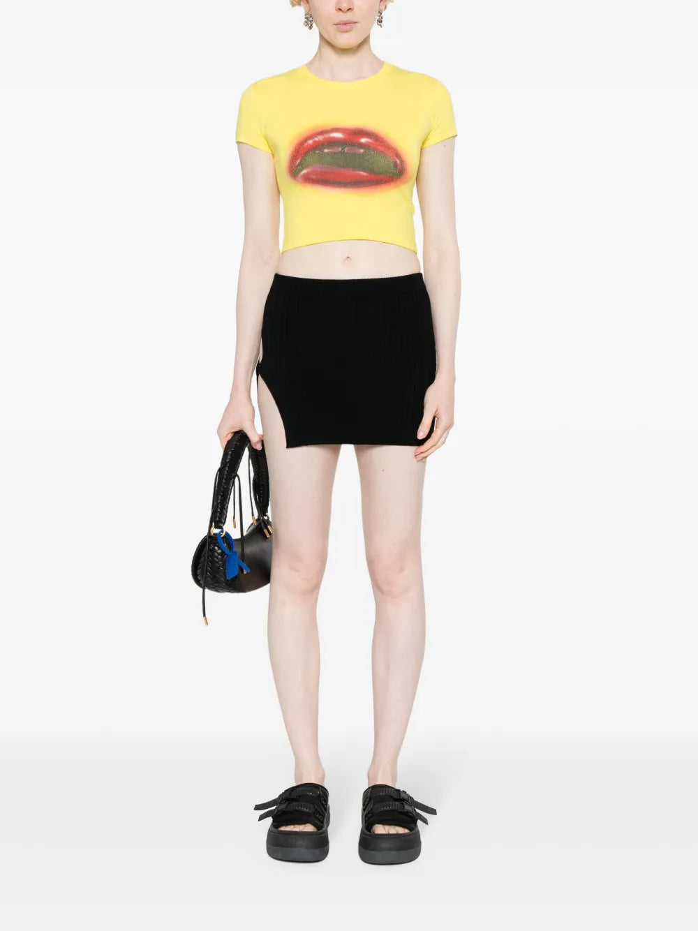 Knitted Mini Skirt