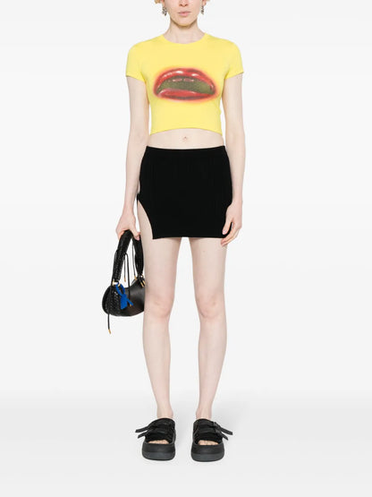 Knitted Mini Skirt