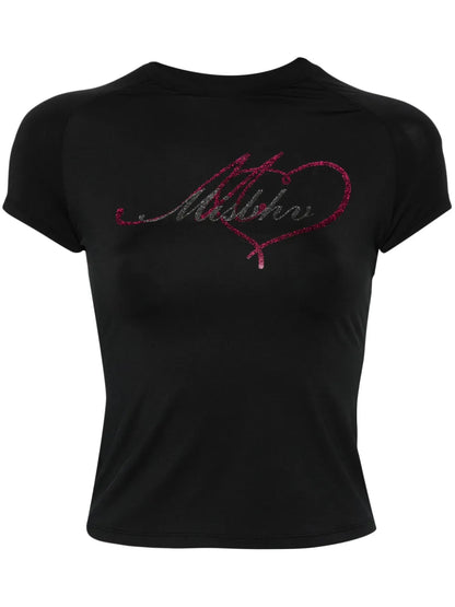 Glitter-Logo T-Shirt
