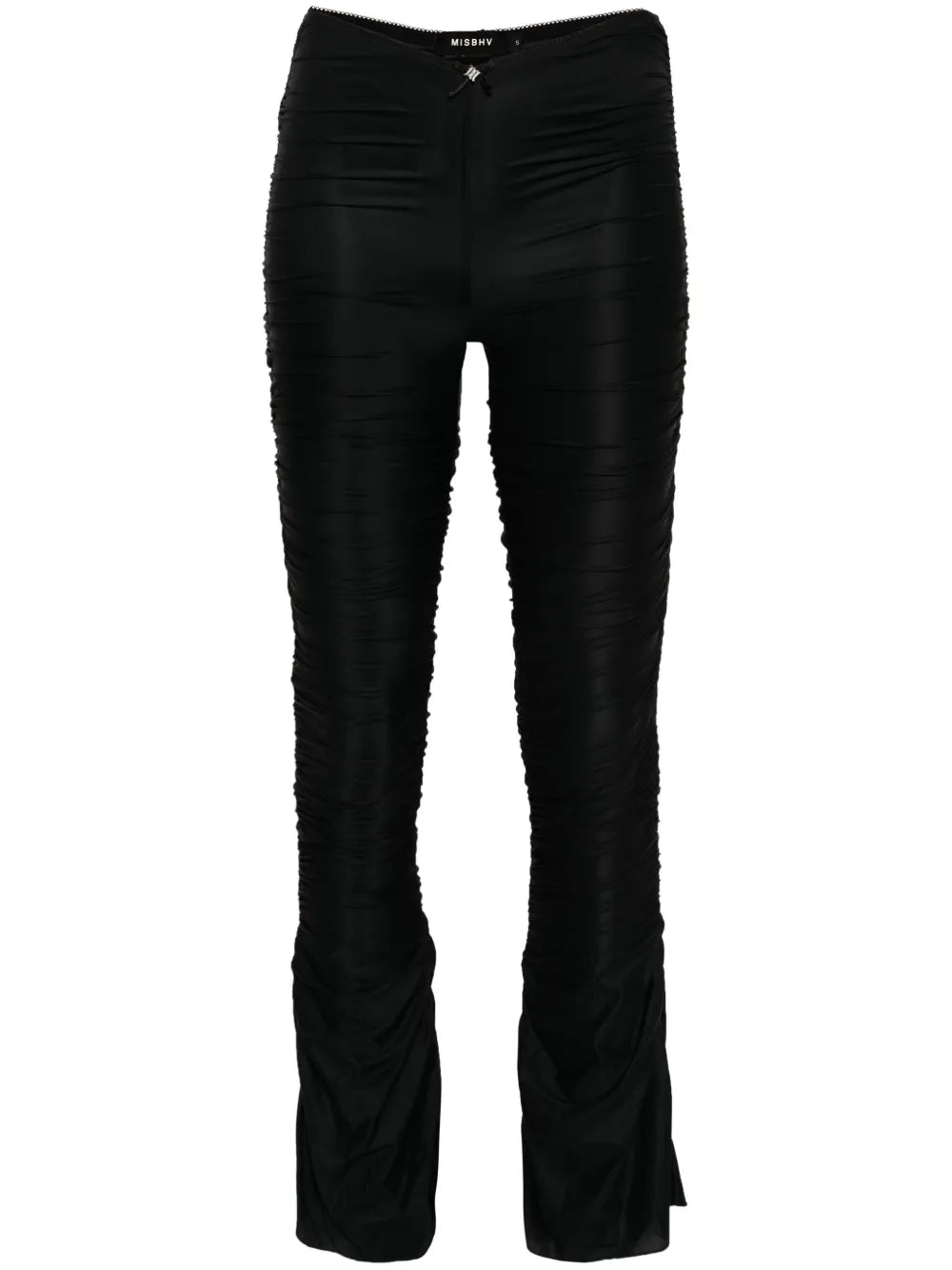 Draped-Design Trousers