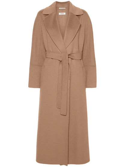 Belted Virgin Wool Coat