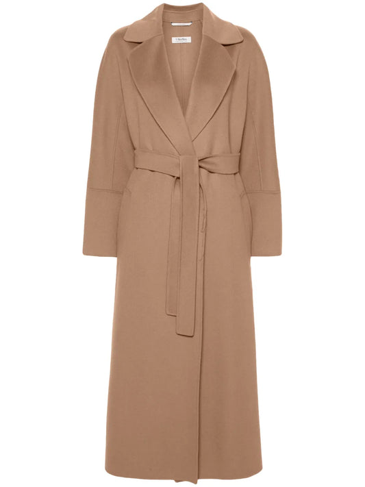 Belted Virgin Wool Coat
