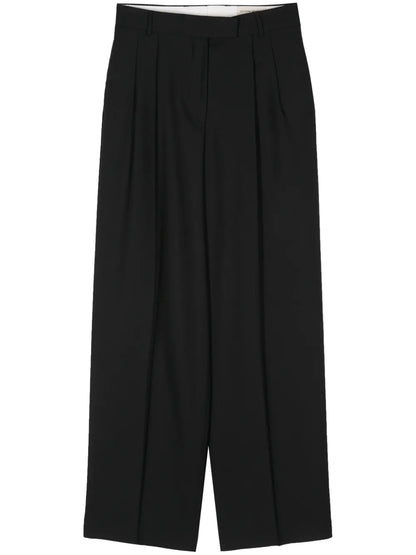 Pleated Tapered Trousers