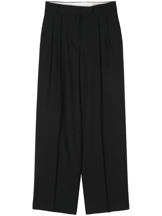 Pleated Tapered Trousers