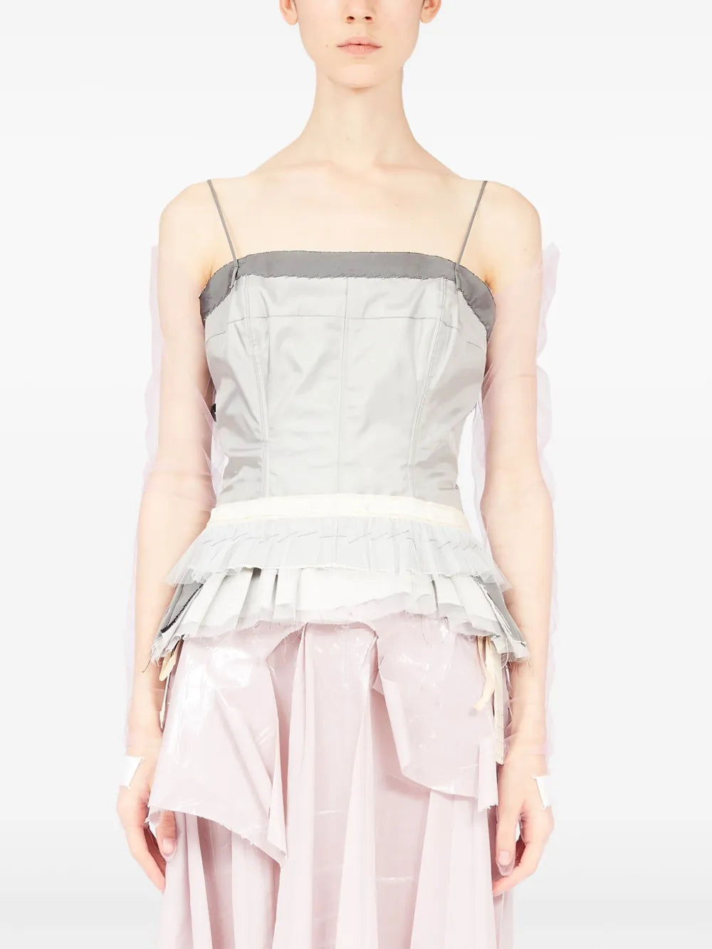 Décortiqué Satin Top