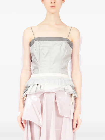 Décortiqué Satin Top