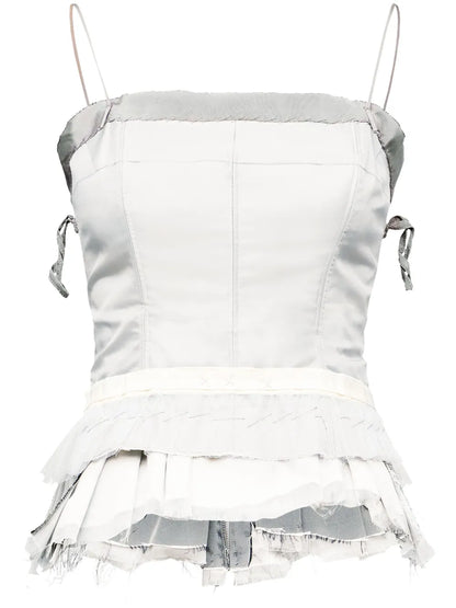 Décortiqué Satin Top