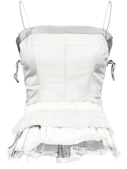 Décortiqué Satin Top
