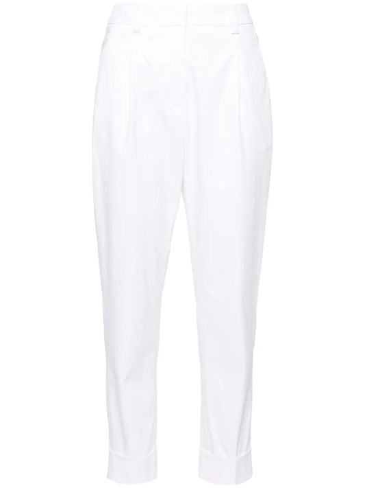 Cuffed Tapered Trousers